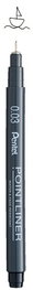 Pentel S20P Pointliner 0,03 mm Negro