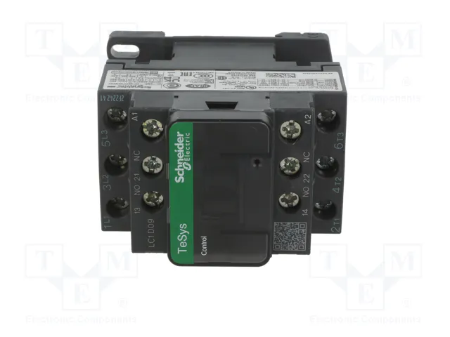 SCHNEIDER ELECTRIC Contactor TeSys D LC1D09D7 3-polar 42VAC