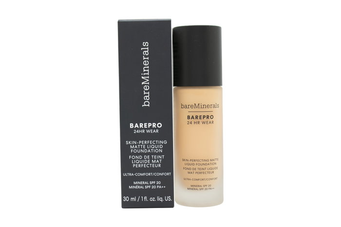 Bare Minerals BarePro 24HR Wear Base de maquillaje líquida mate SPF20 Fair 17 Neutral Bare Minerals BarePro 24HR Wear Base de maquillaje líquida mate SPF20 Fair 17 Neutral