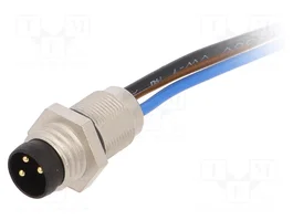 LAPP Conector M8 Macho de 3 Pines Recto