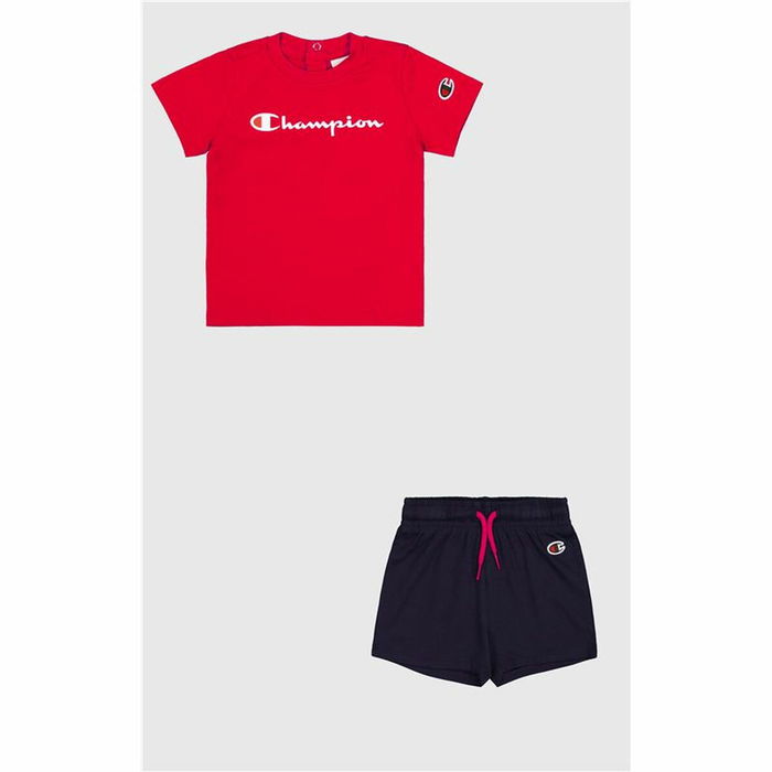 Conjunto Deportivo para Bebé Champion Rojo Azul marino
