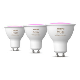Philips Hue White & Color Ambiance GU10 Pack de 3 (400 lm)