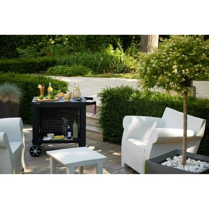 Cook'In Garden Carrito de Servicio Reva 80 100% Metal