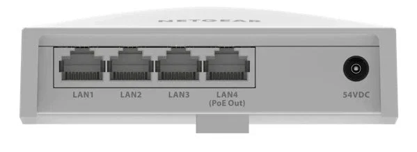 NETGEAR WAX610W Punto de Acceso Inalámbrico Wi-Fi 6 AX1800 de Doble Banda, Blanco, con 4 Puertos LAN y Alimentación PoE (IEEE 802.11af) NETGEAR WAX610W Punto de Acceso Inalámbrico Wi-Fi 6 AX1800 de Doble Banda, Blanco, con 4 Puertos LAN y Alimentación PoE (IEEE 802.11af)