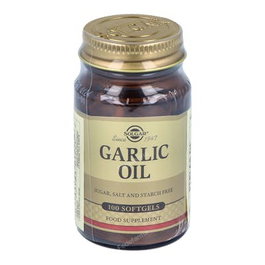 SOLGAR Ajo En Perlas 100Perlas - 100 Cápsulas Blandas de Aceite de Ajo Concentrado, Antioxidante, Soporte para el Sistema Inmunitario
