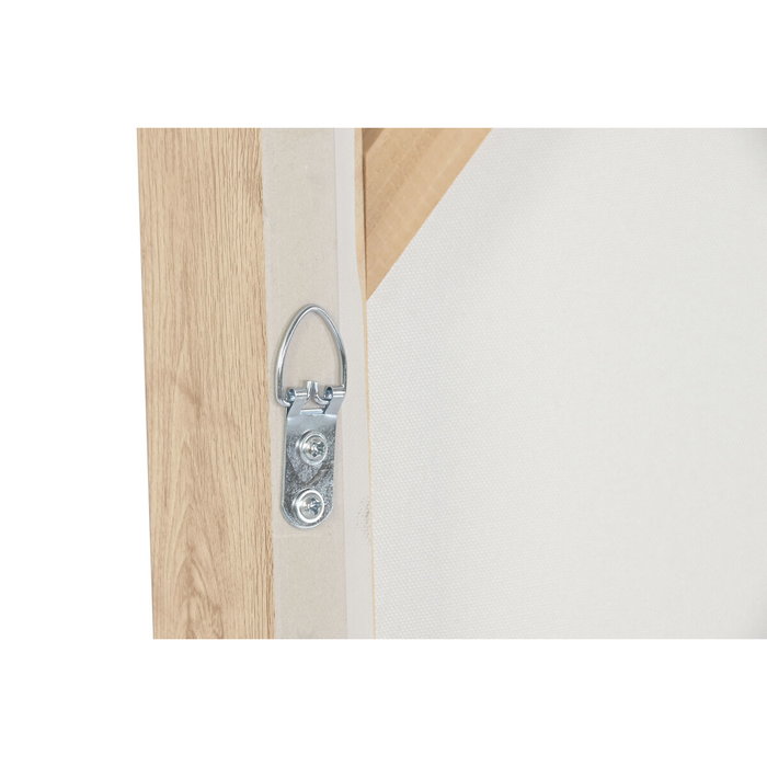 DKD Home Decor Cuadro Lienzo Abstracto 3D Surtido de 2 Piezas Beige y Marrón