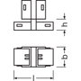 Ledvance Conectores para tiras LED PFM/VAL -CSD/P2/P (Paquete de 2)