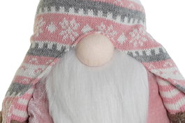 DKD Home Decor Figura Rosa Blanco 12 x 73.6 x 23 cm Poliester