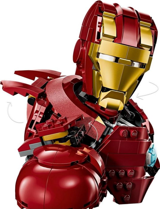 LEGO Marvel 76327 Busto de Iron Man MK4 Set de construcción para adultos LEGO Marvel 76327 Busto de Iron Man MK4 Set de construcción para adultos