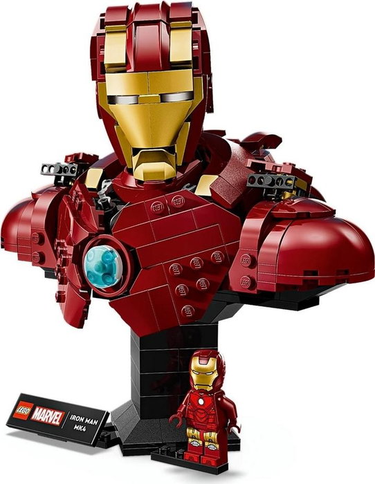 LEGO Marvel 76327 Busto de Iron Man MK4 Set de construcción para adultos LEGO Marvel 76327 Busto de Iron Man MK4 Set de construcción para adultos