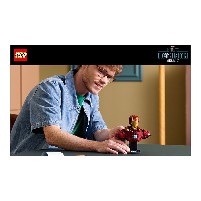 LEGO Marvel 76327 Busto de Iron Man MK4 LEGO Marvel 76327 Busto de Iron Man MK4