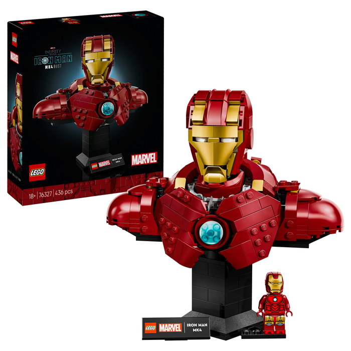 LEGO Marvel 76327 Busto de Iron Man MK4 LEGO Marvel 76327 Busto de Iron Man MK4
