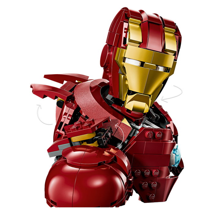 LEGO Marvel Iron Man MK4 76327 Busto de construcción LEGO Marvel Iron Man MK4 76327 Busto de construcción