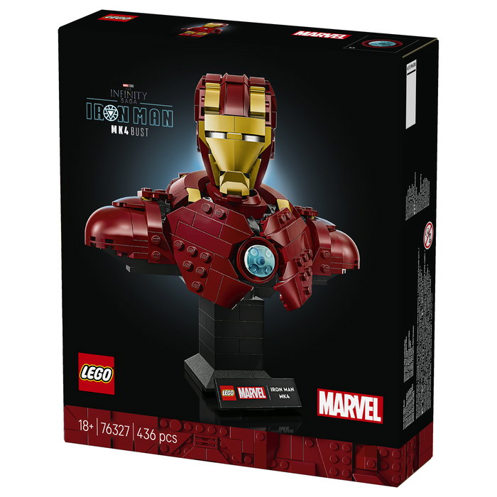LEGO Marvel Iron Man MK4 76327 Busto de construcción LEGO Marvel Iron Man MK4 76327 Busto de construcción