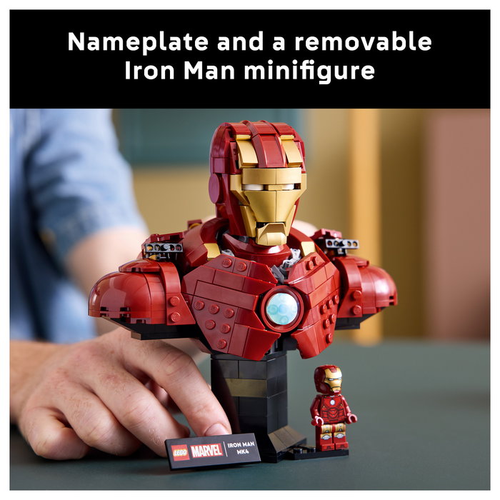 LEGO Marvel 76327 Busto de Iron Man MK4 LEGO Marvel 76327 Busto de Iron Man MK4