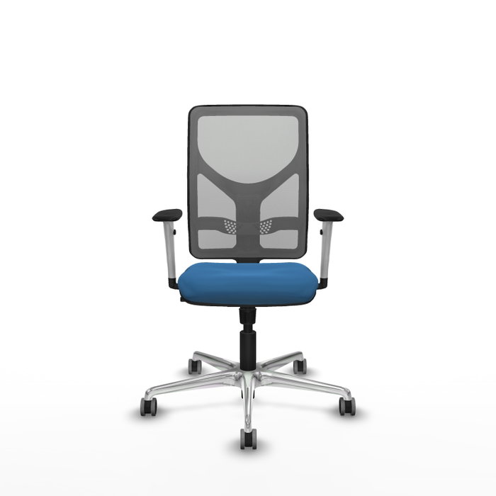 PIQUERAS Y CRESPO Silla de oficina Motilla con mecanismo Sincro, Azul claro y Gris PIQUERAS Y CRESPO Silla de oficina Motilla con mecanismo Sincro, Azul claro y Gris