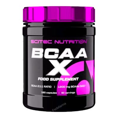 SCITEC NUTRITION BCAA-X 180 cápsulas SCITEC NUTRITION BCAA-X 180 cápsulas