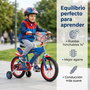 Huffy Bicicleta Spiderman 14" (4/6 años)