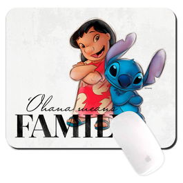 ERT GROUP Alfombrilla Ratón Lilo & Stitch Disney 100 Aniversario 22x18x2cm