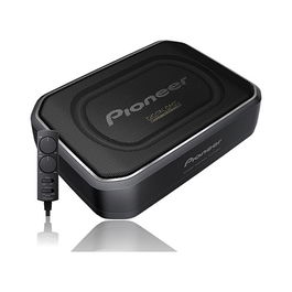 Pioneer TS-WX140DA Subwoofer Activo de 170W con Caja Acústica 20-200Hz 95dB Color Negro Operado Remotamente con Mando Alámbrico