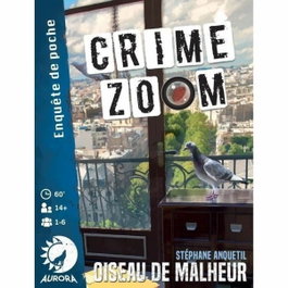 Asmodee Crime Zoom: Bird of Misfortune Juego de investigación