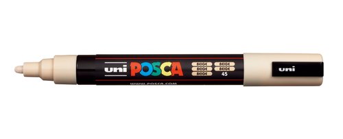 Posca Rotulador PC-5M Beige Punta Bala 1,8-2,5 mm Posca Rotulador PC-5M Beige Punta Bala 1,8-2,5 mm