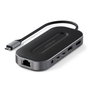 Satechi USB4 Multiport Adapter con Ethernet 2.5G y HDMI 8K, Black/Grey