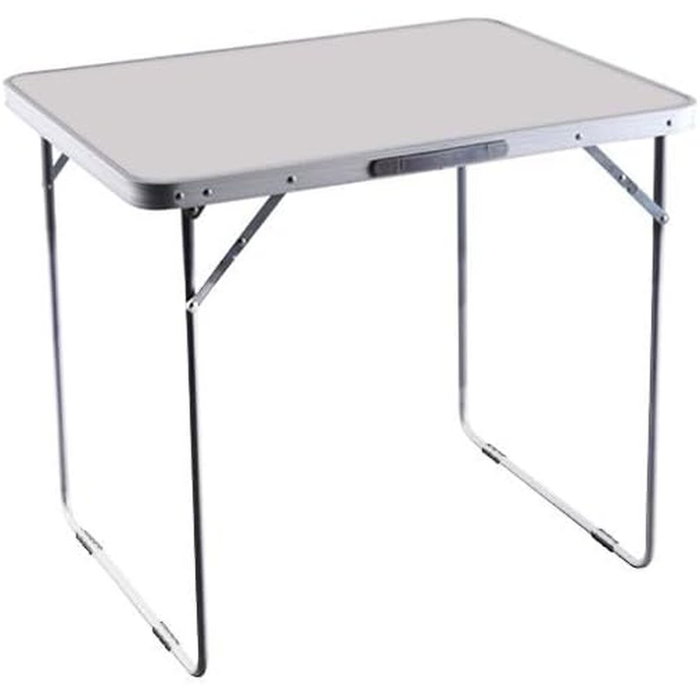 Marbueno Mesa Plegable Gris para Camping y Playa