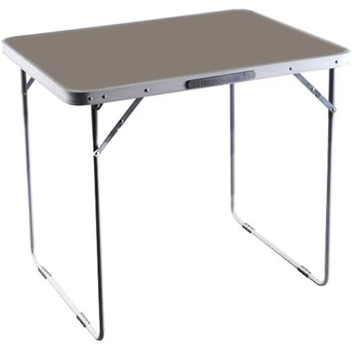 Marbueno Mesa Plegable Gris para Camping y Playa