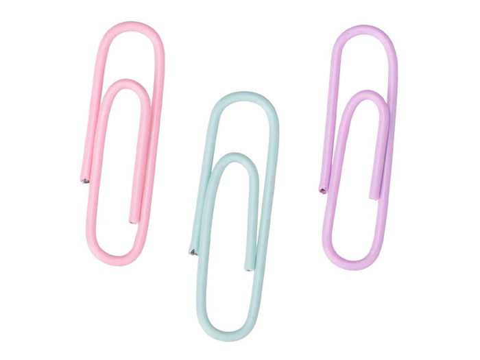 Pincello Clips 60 Pzs Mediano Surtidos Colores 8x13x2 cm (Set de 48)