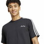 Camiseta de Manga Corta Hombre Adidas Gallery Graphic Negro
