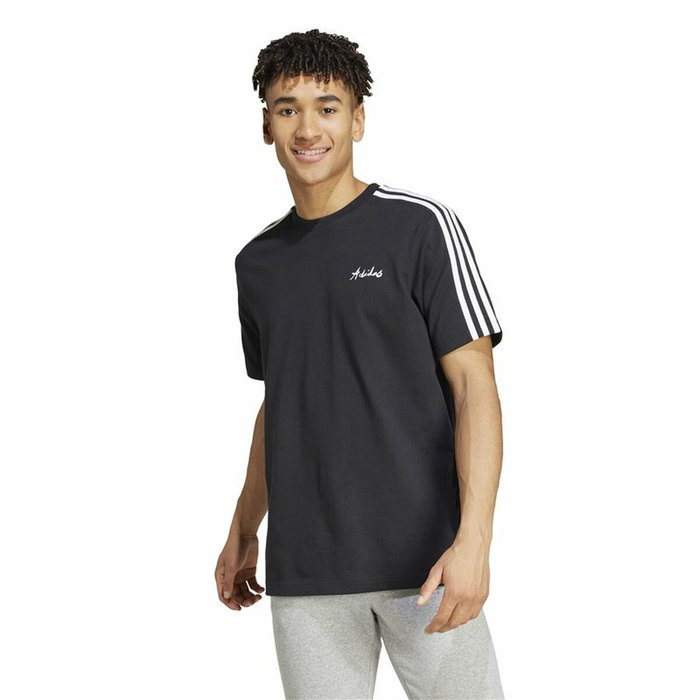 Camiseta de Manga Corta Hombre Adidas Gallery Graphic Negro