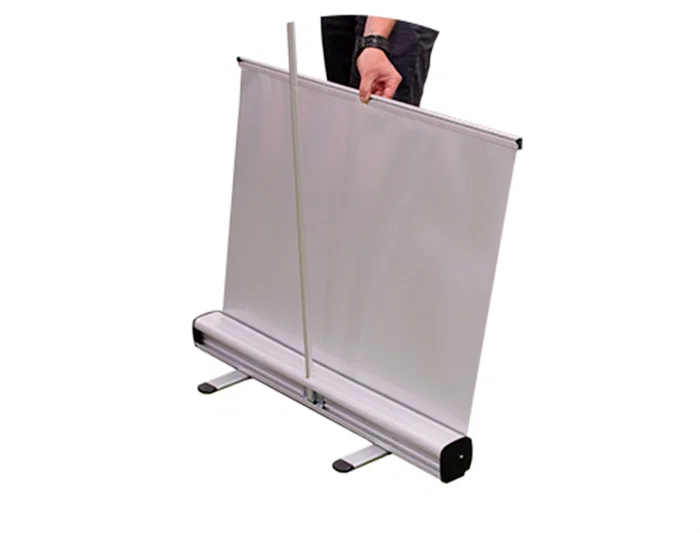 Yosan Display Enrollable Aluminio Roll Up 1 Cara Ancho 100 cm Altura 200 cm Soporte Publicitario
