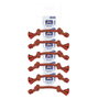 Nayeco Ristra Cuerda Dental Bicolor Naranja 15 cm (Set de 6)