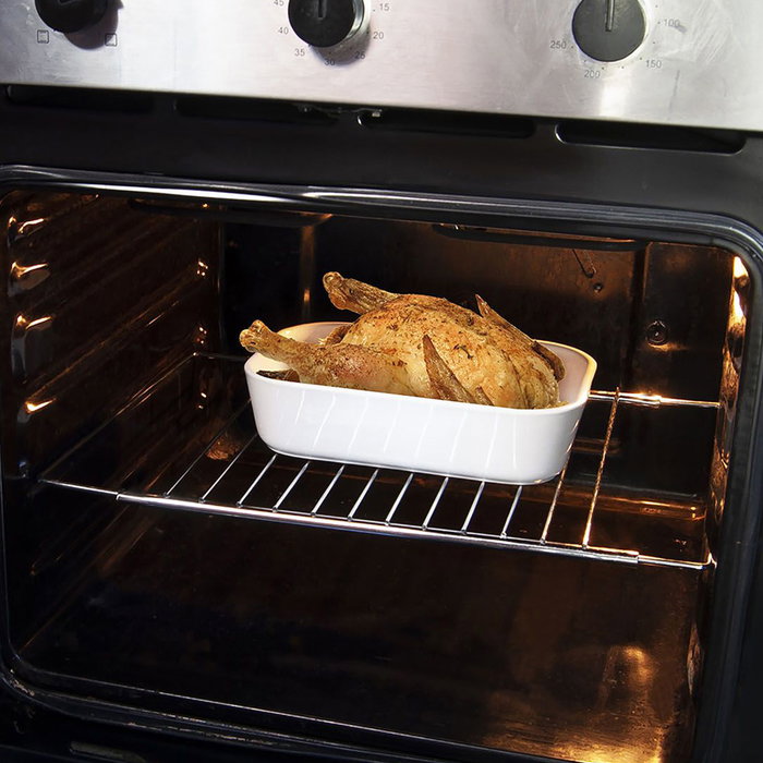 Cook Concept Rejilla Horno Extensible Acero Inoxidable de 34.5 a 60 cm Apta Lavavajillas