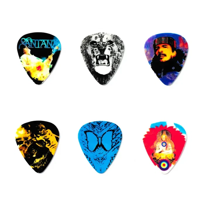 Dunlop Púas Santana Medium Gauge (bote)