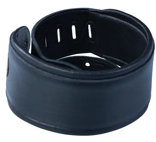 Levy's Correa Signature Legacy Series 4 1/2" - Cuero Suave Negro