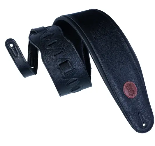 Levy's Correa Signature Legacy Series 4 1/2" - Cuero Suave Negro