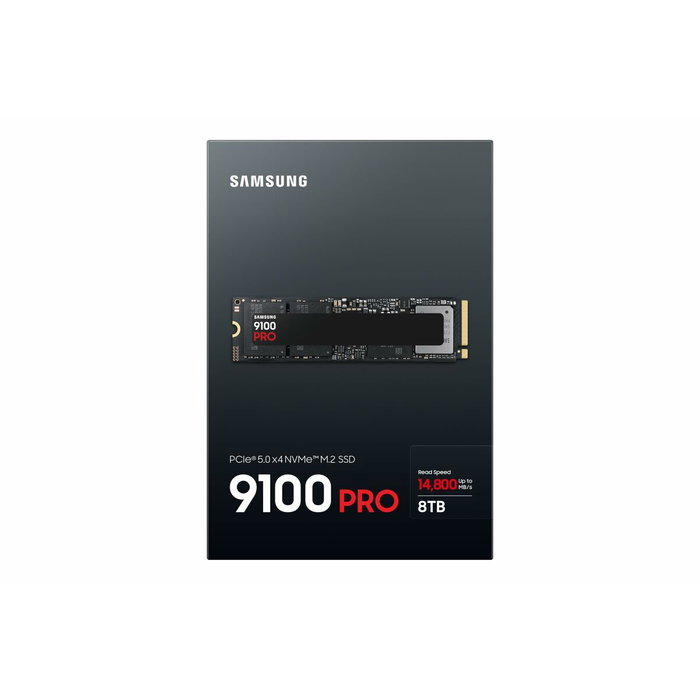 Samsung 9100 PRO SSD 8 TB M.2 2280 PCIe Gen 5.0 Samsung 9100 PRO SSD 8 TB M.2 2280 PCIe Gen 5.0