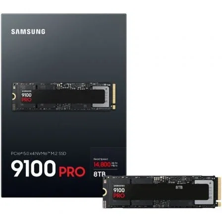 Samsung 9100 PRO SSD 8TB M.2 2280 PCIe 5.0 NVMe - Full Capacity