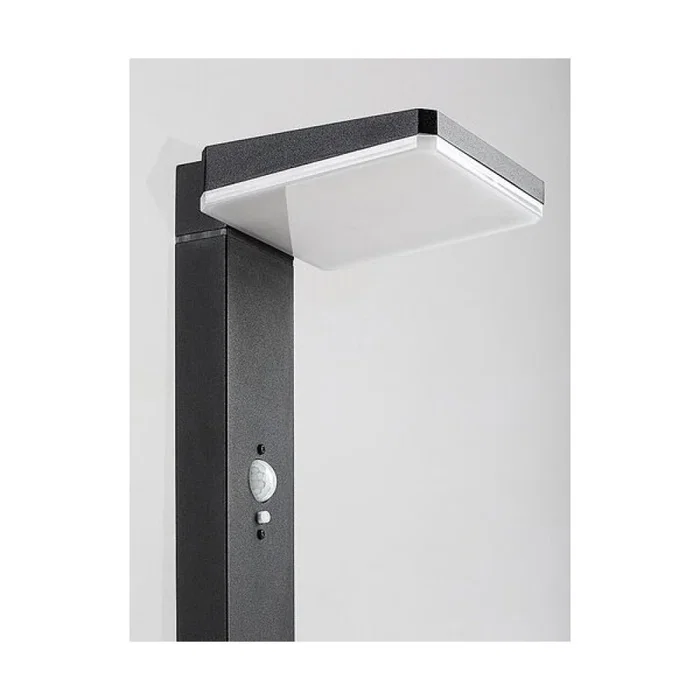 RABALUX Lámpara Solar Exterior LED 4,4W 200Lm Regulable Sensor IP54 Lasset RAB-77079 Blanca Natural 4000K