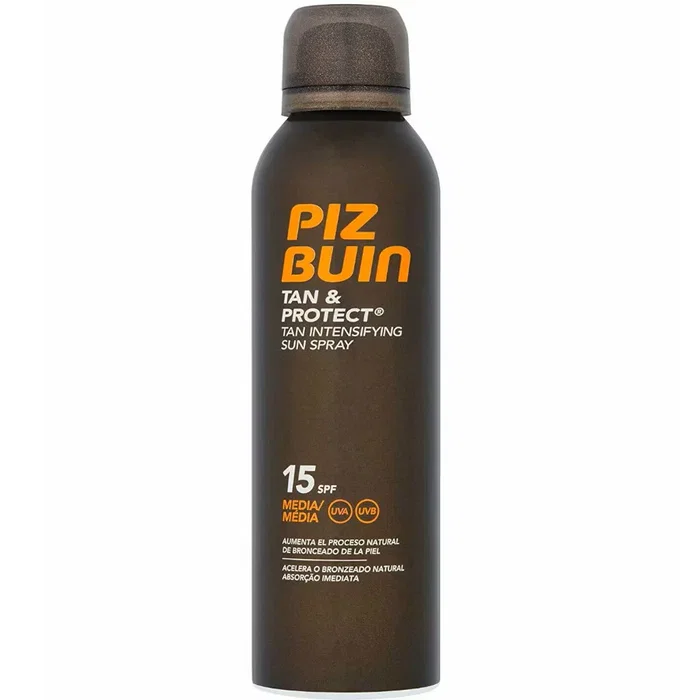 Piz Buin Tan & Protect Spray Solar SPF 15, 150 ml Piz Buin Tan & Protect Spray Solar SPF 15, 150 ml
