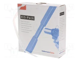 HELLERMANNTYTON Tubo termoretráctil 1,6mm 10m transparente