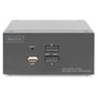 Digitus Conmutador KVM 2 Puertos Dual Display 4K Ultra HD DisplayPort USB, 3840 x 2160 Pixeles, Negro, DA-70866