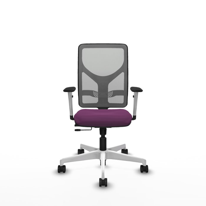 PIQUERAS Y CRESPO Silla de oficina Motilla Morado con Malla Gris PIQUERAS Y CRESPO Silla de oficina Motilla Morado con Malla Gris