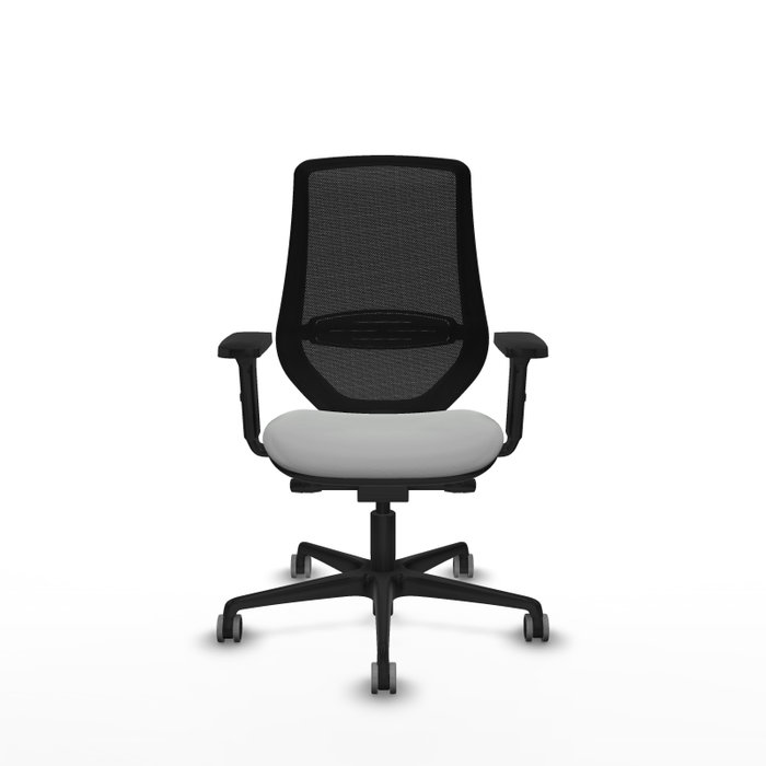 PIQUERAS Y CRESPO Silla de oficina Mardos con mecanismo Sincro/Traslack, Gris claro y Negro PIQUERAS Y CRESPO Silla de oficina Mardos con mecanismo Sincro/Traslack, Gris claro y Negro