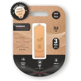 Tech One Tech Pendrive USB 2.0 32 GB - Modelo Tech Ecotech