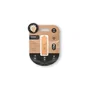 Tech One Tech Pendrive USB 2.0 32 GB - Color Beige, Fabricado en Paja de Trigo con Llavero