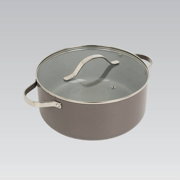 Olla con Tapa Feel Maestro MR-4009-18 Gris Metal Aluminio 18 cm 1,9 L