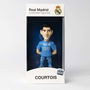 Minix Figura Thibaut Courtois Real Madrid Jugador de Fútbol Coleccionable 12 cm
